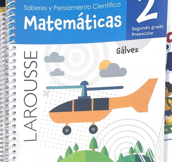Matemáticas #2 Preescolar (Larousse)
