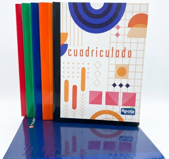 Cuadernos cuadriculados 144 Pag