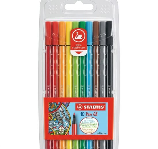 Felpa estuche de 10 pen