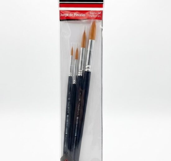 Pinceles redondos talbot set