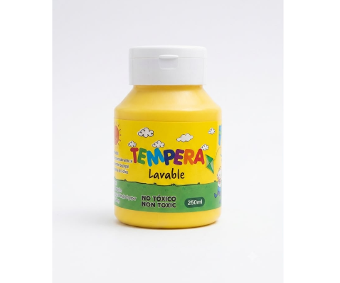 Tempera 250ml. Amarilla