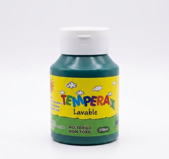Tempera 250ml. Verde